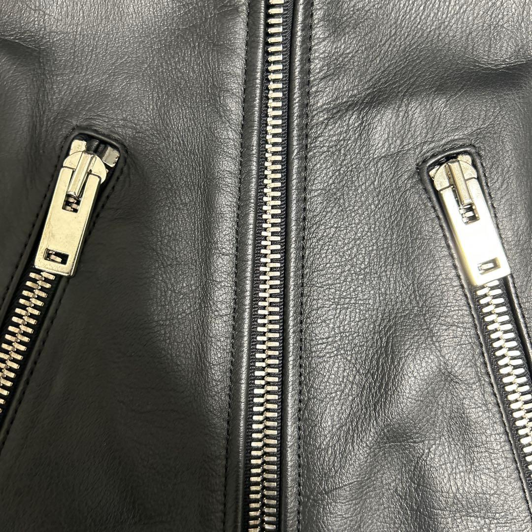 ジ*ー様 【最終値下げ】Maison Margiela ハの字ライダース　革ジャ