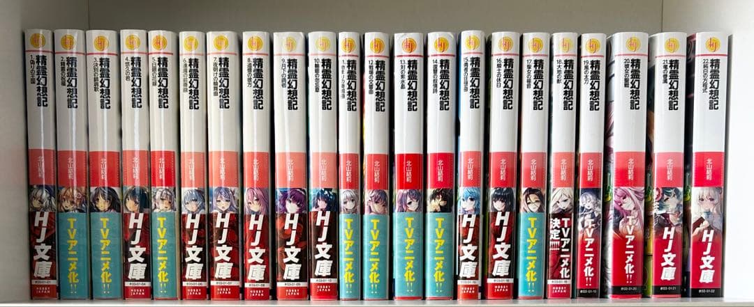 【良品】精霊幻想記　小説1~24