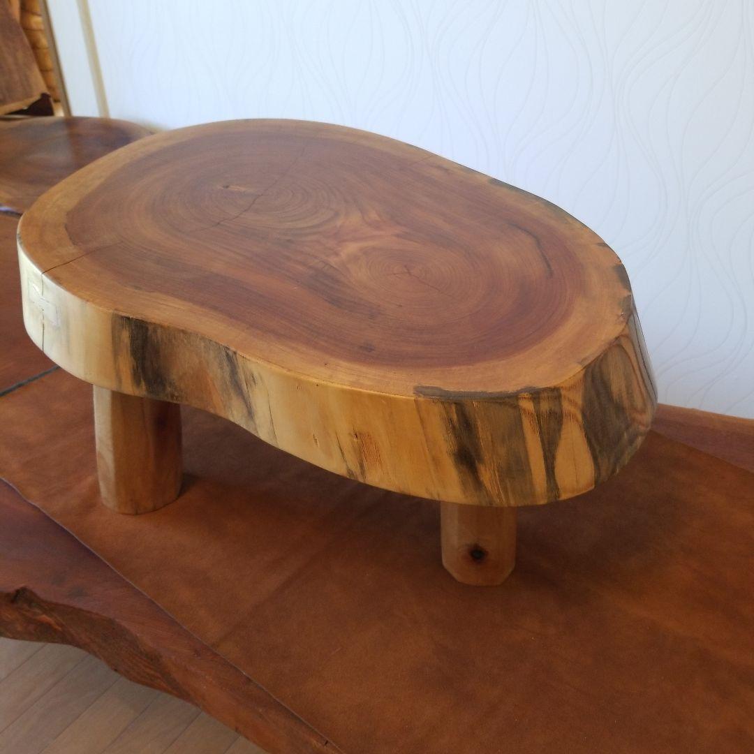 M*様 サイドテーブル《欅けやき》3本脚