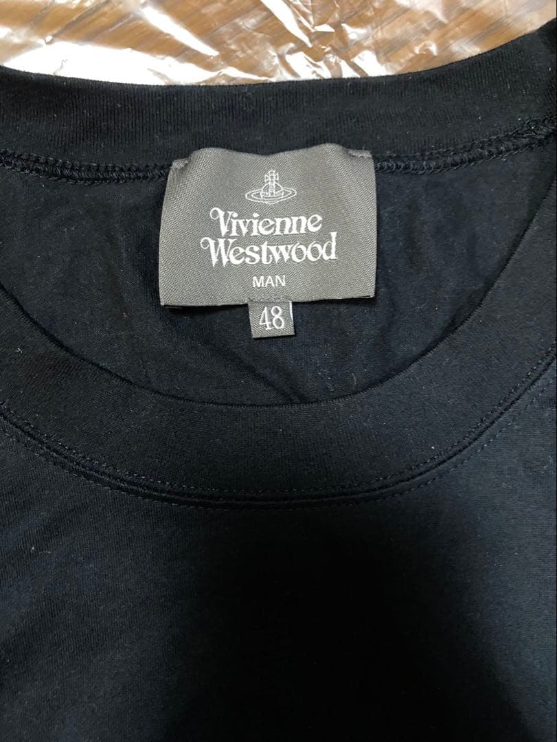 Vivienne Westwood ブラック 長袖Tシャツ 48