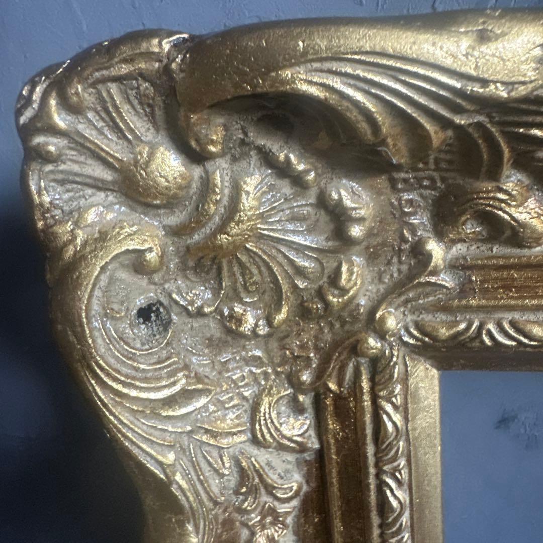 ゴールド アンティークフレーム 大きめ　ディスプレイなどに❣️