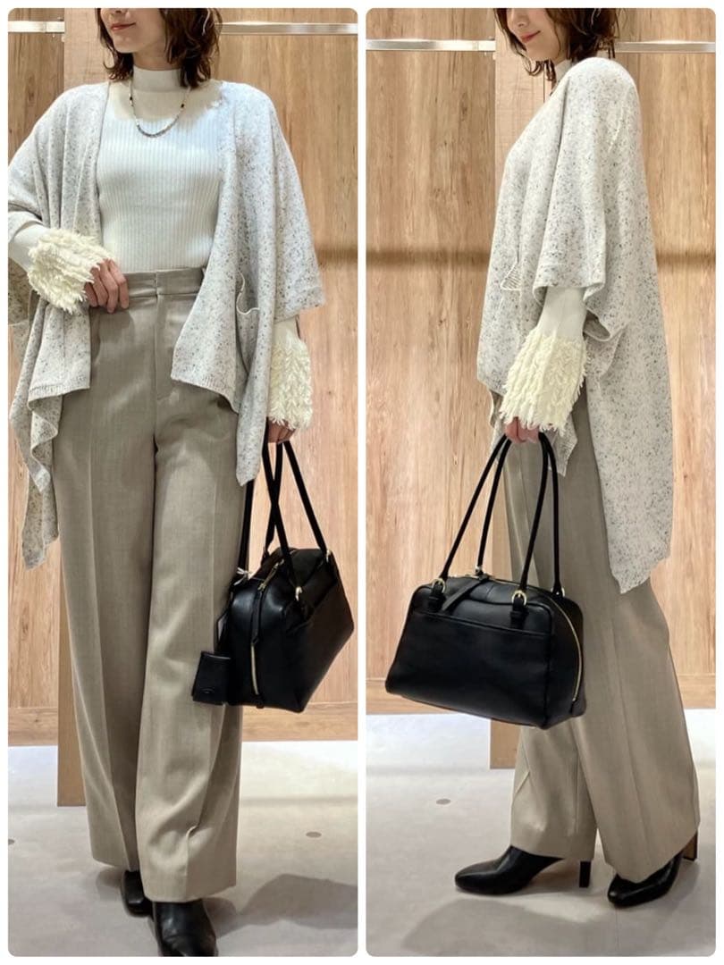 【新品】story. スイッチハンドル ボストンバッグ 牛革 2wayハンドル