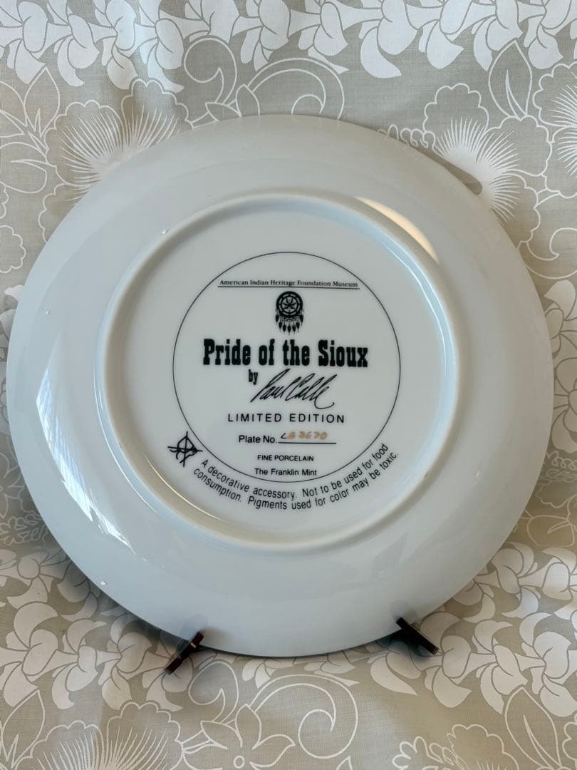 フランクリンミントGreat Spirit, Guide My Hand 限定版