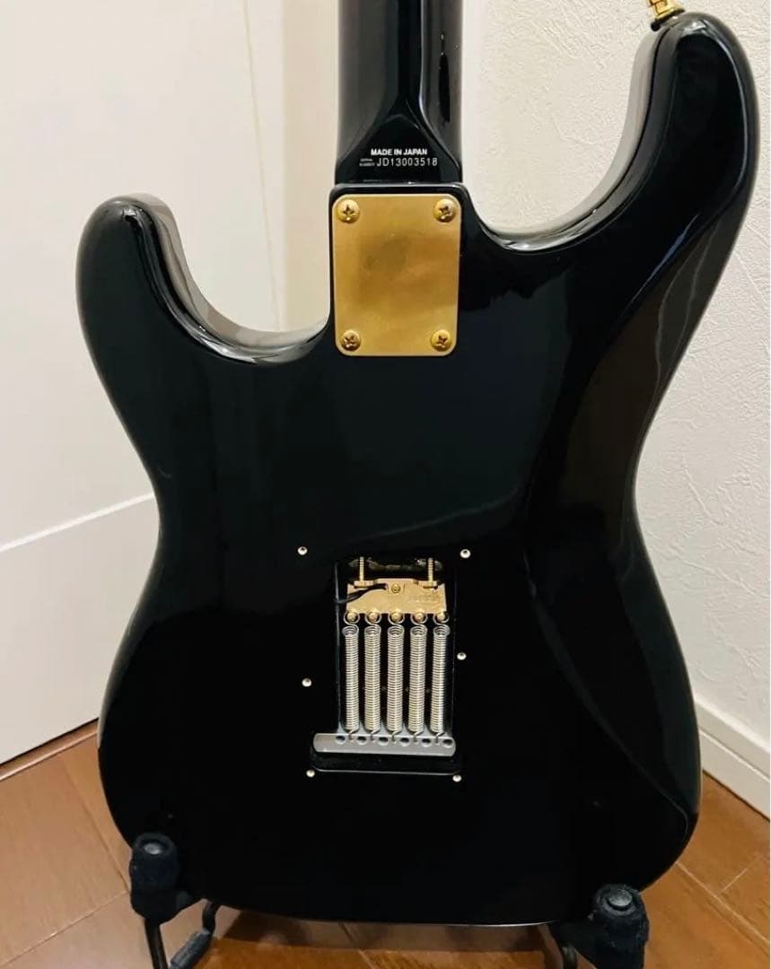 ギター Fender Japan Stratocaster ST62 ALLBLK