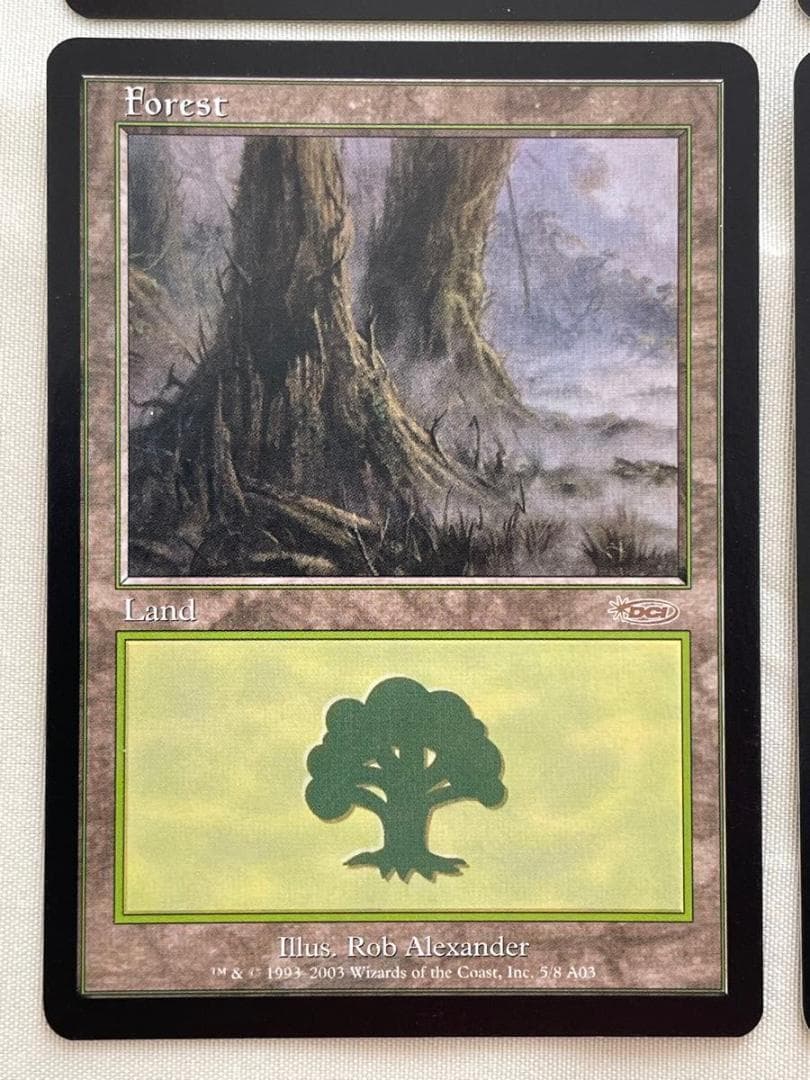 MtG 基本土地 平地/山/森/沼(オンスロート版アリーナランド)