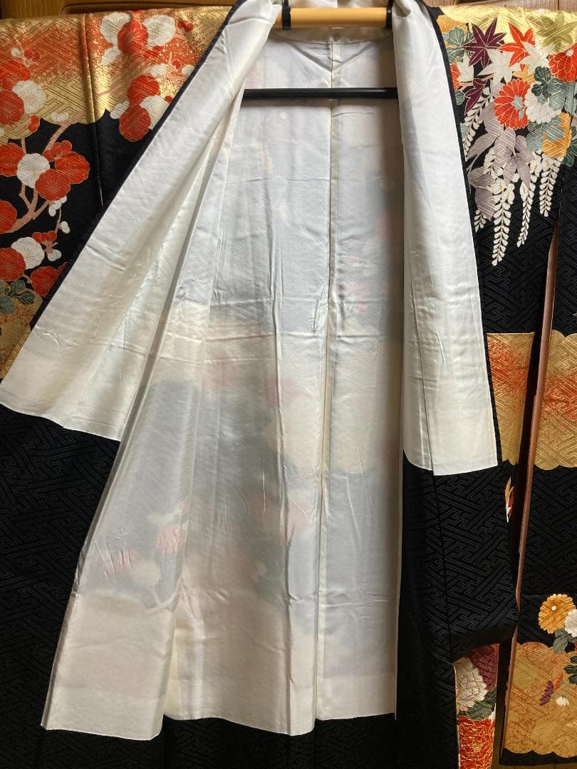 振袖　帯　正絹【匿名配送・宅急便送料無料】30～40年前の　着物　出品№22