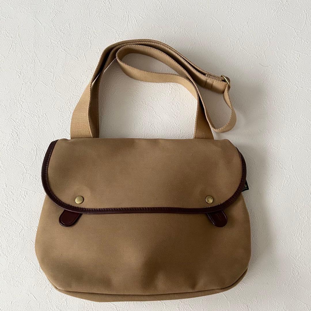 Brady ブレディ キャンバス ショルダーバッグ 英国製 レザー