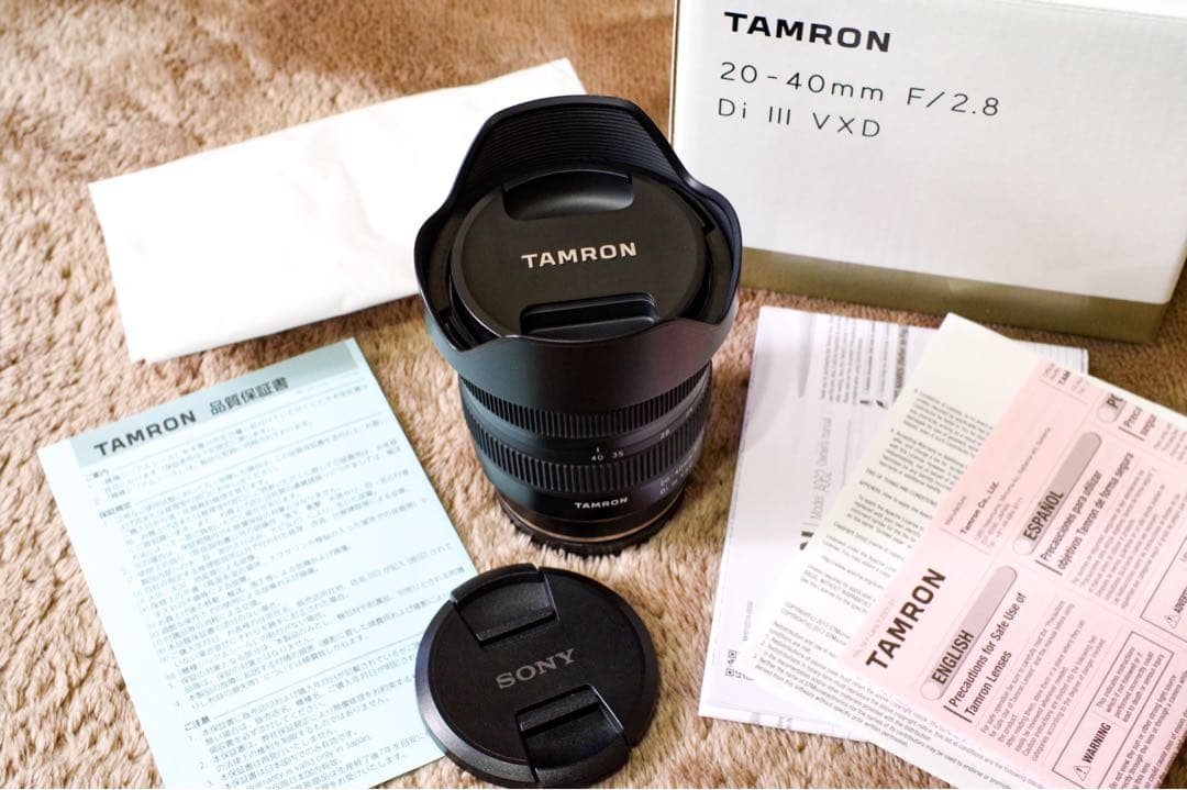 極美品 タムロン Tamron 20-40mm f2.8 SONY ソニー