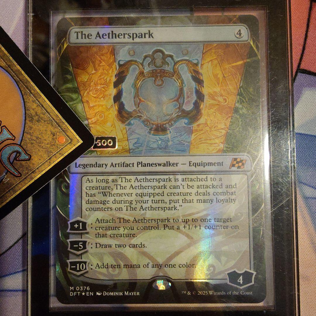 MTG 霊気灯 英語 ダブルレインボーFoil