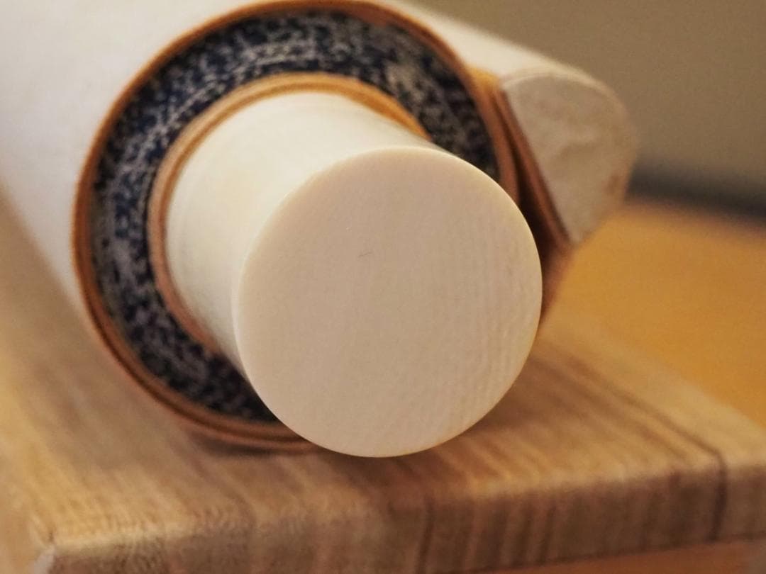 岡島清曠自筆『吹寄之図』掛軸