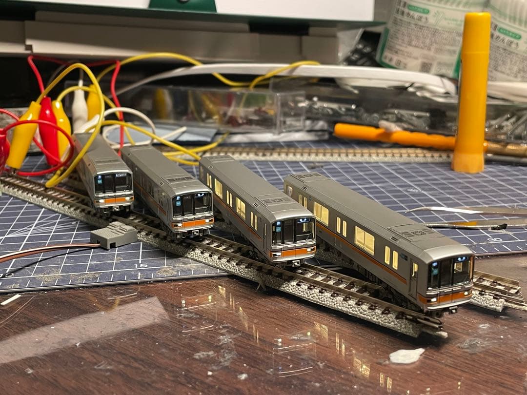 【加工品】東京メトロ 01系 銀座線 12両セット nゲージ 鉄道模型