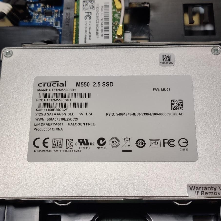【即購入可】Lenovo G580【SSD500GB換装済】