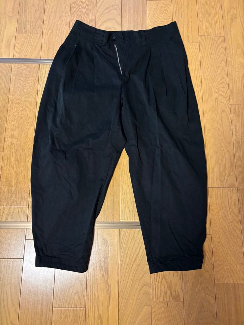 ポータークラシック　SATCHMO CHINOS　黒　Sサイズ　バルーンパンツ