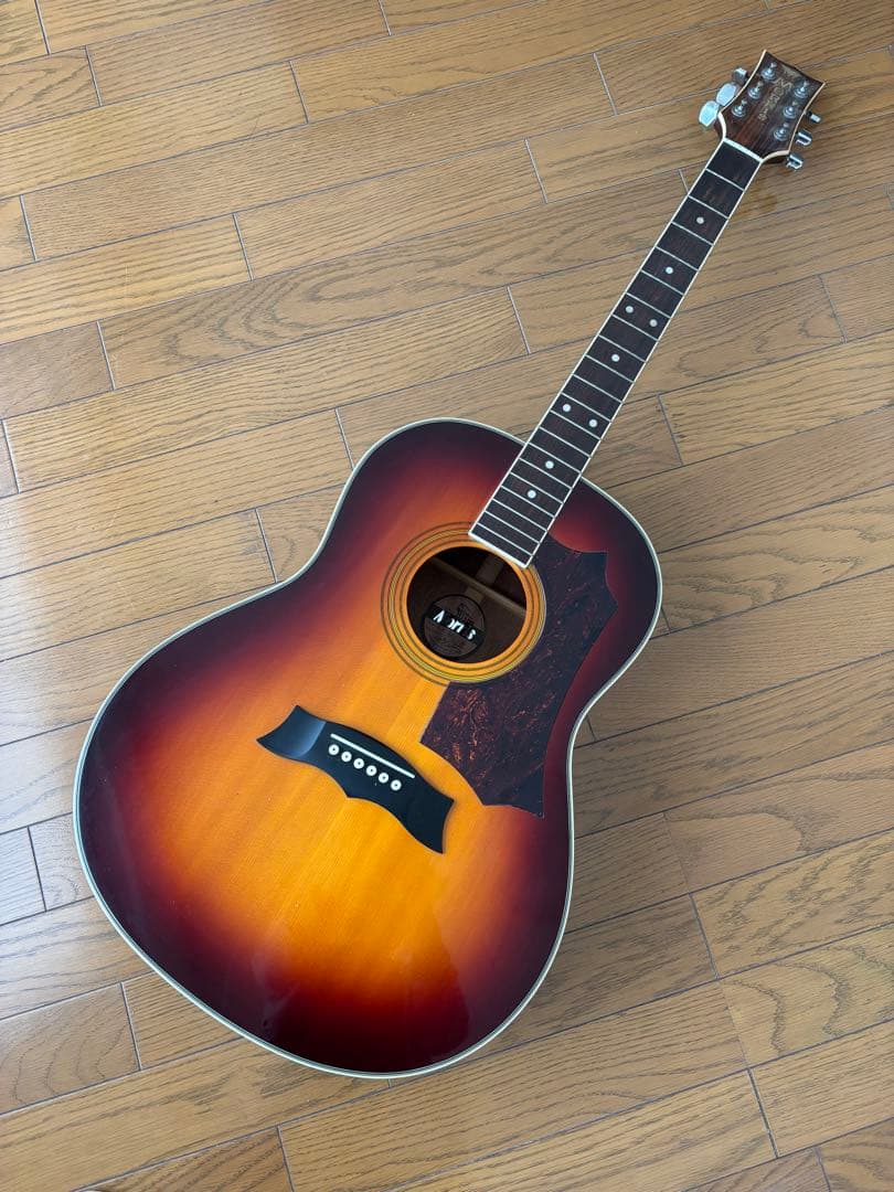 h*p様 希少　縦ロゴMorris MG-30 アコギ　90'sヴィンテージ