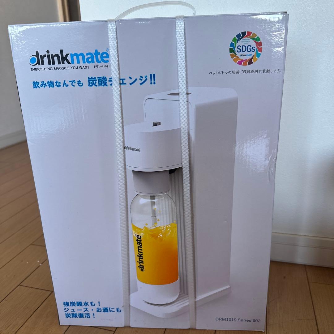 drinkmate DRM1019Series 602炭酸水メーカー ホワイト