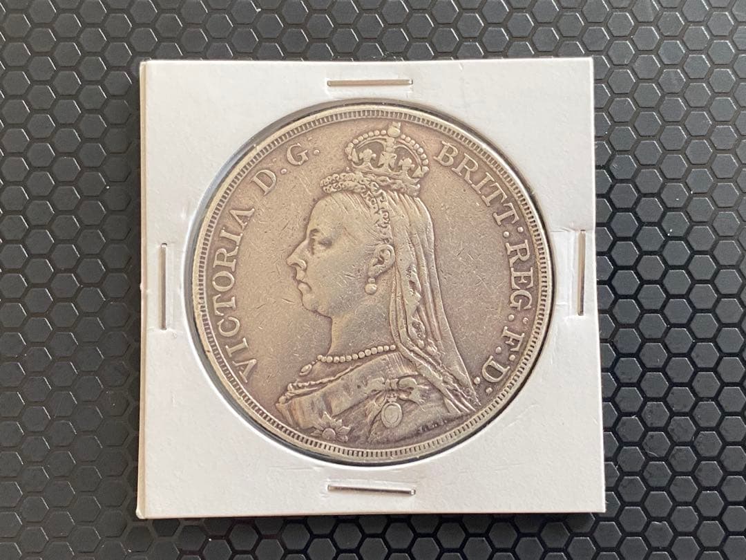 1889年 ヴィクトリア女王 銀貨 1ドル 本物保証