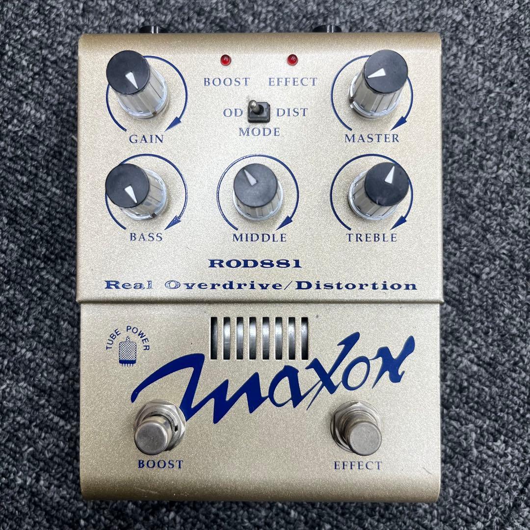 【11502】maxon rod881 オーバードライブ ディストーション