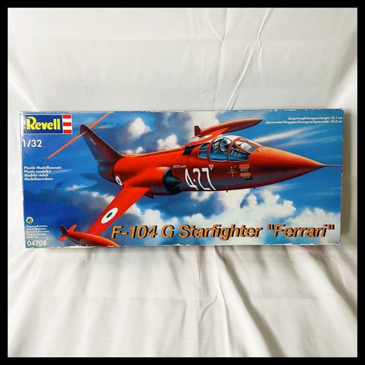 レベル F-104G スターファイター フェラーリ 1/32スケール プラモデル