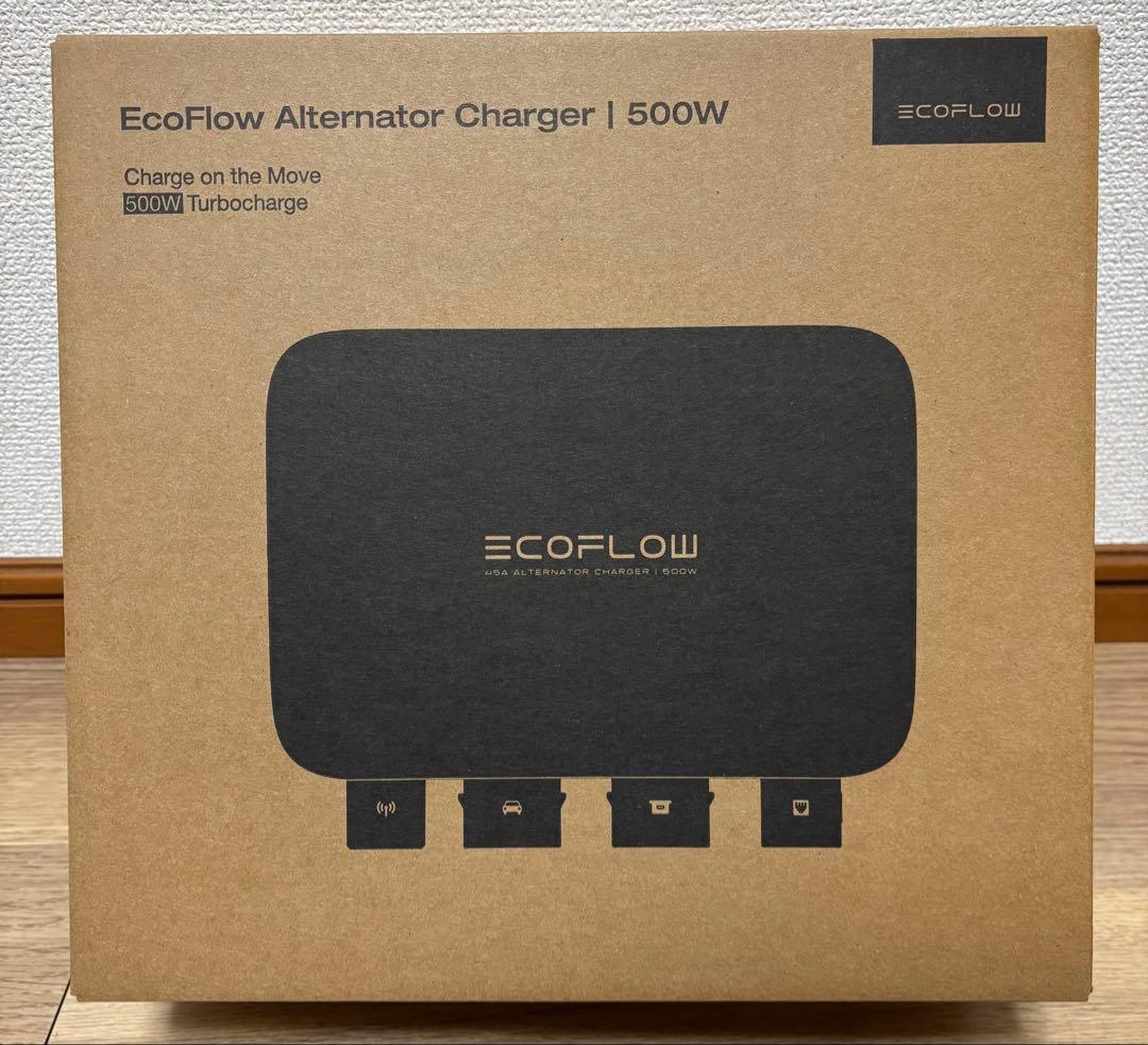 エコフロー EcoFlow 500Wオルタネーターチャージャー新品未使用未開封‼️