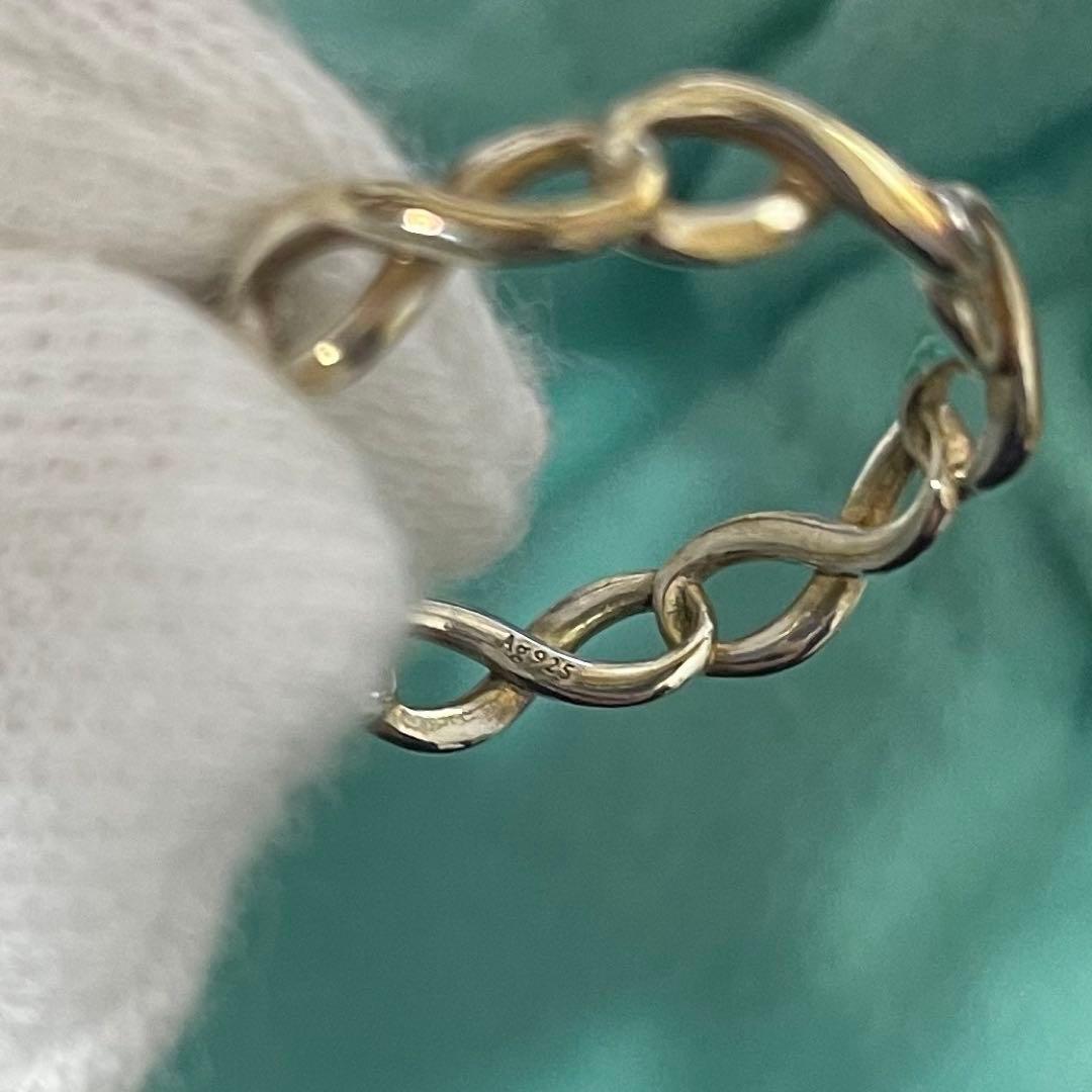 美品✨ Tiffany & Co. シルバー インフィニティリング 17号