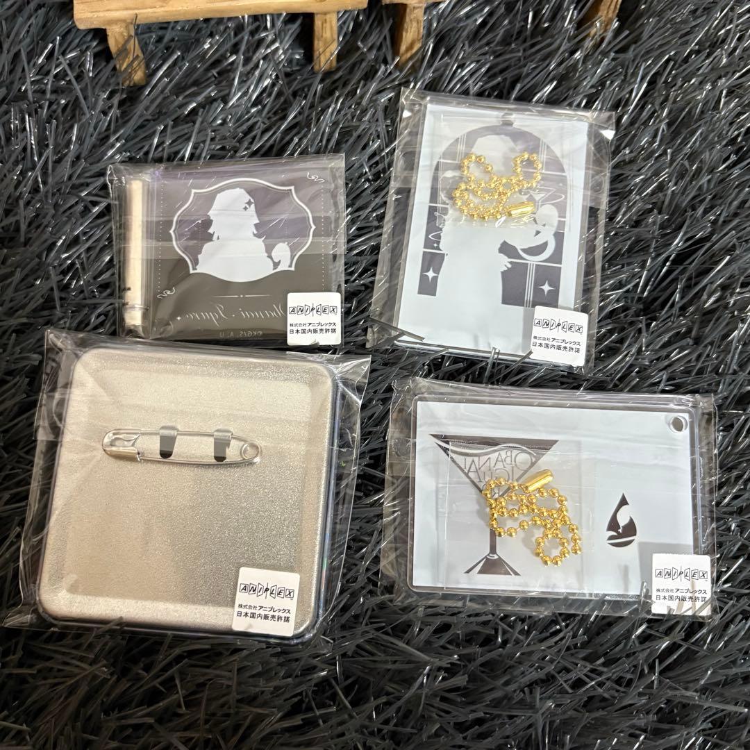 ✨ 鬼滅の刃 ✨ モクテル バー ロトくじ グリッター 缶バッジ 他 伊黒小芭内