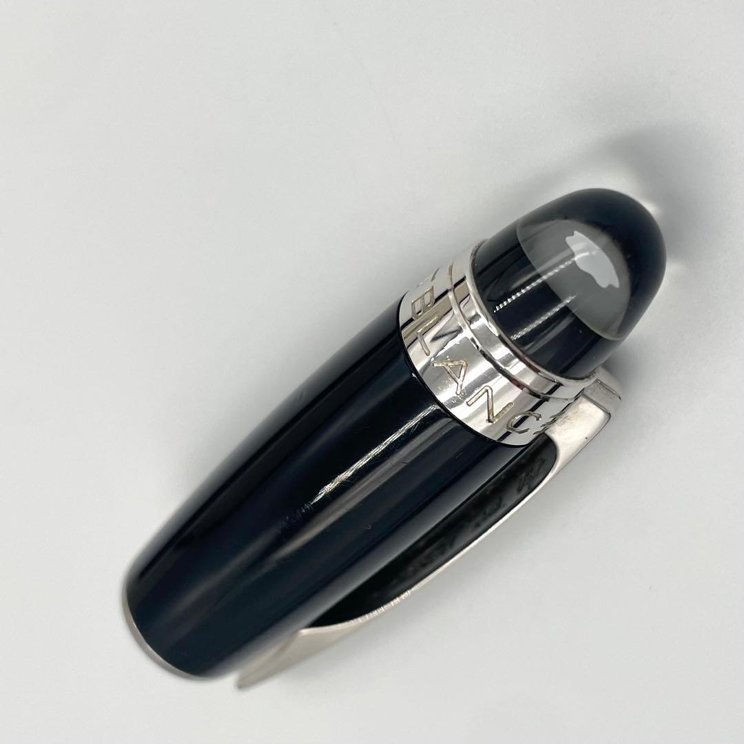 鑑定済・美品★モンブラン　スターウォーカー　ボールペン　ブラック×シルバー　箱