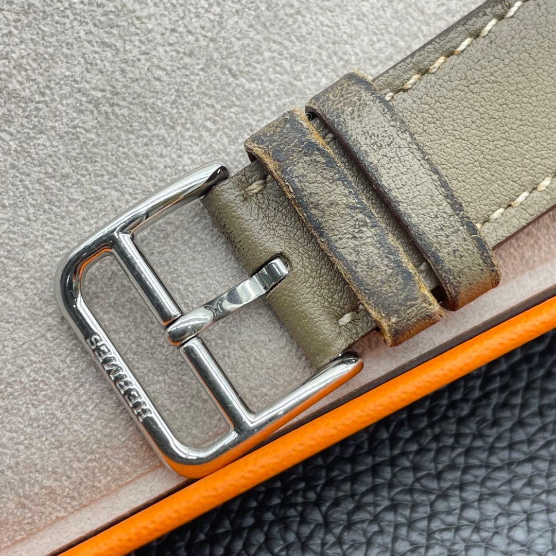 1326 Apple Watch エルメス　エトゥープ　二重　HERMES