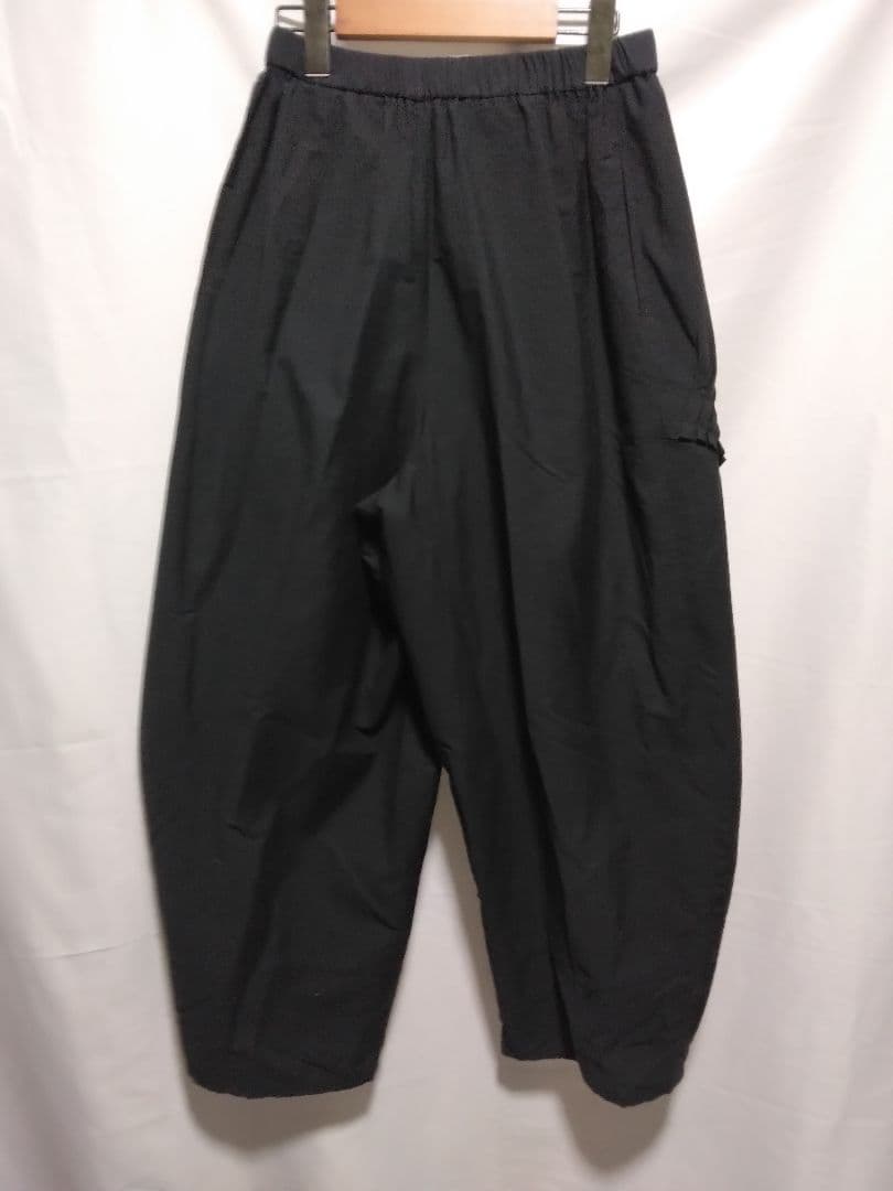 センソユニコ　慈雨　ジウ　40 ワイドパンツ　ブラック　春夏