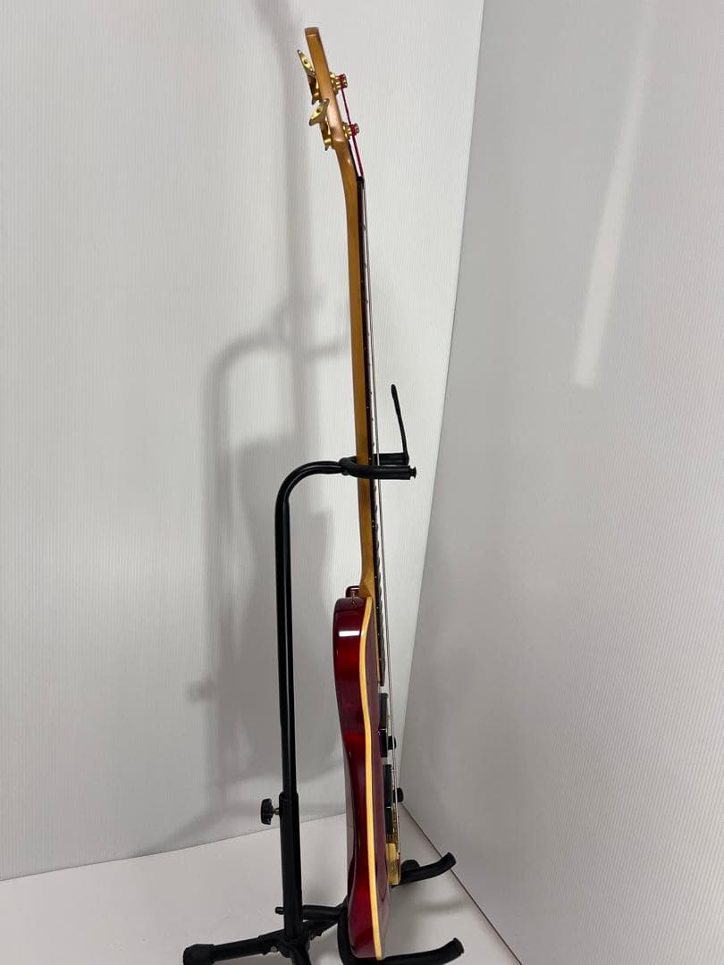 幻のAria ProII レスポール ベース 4弦 希少カラー RED GOLD