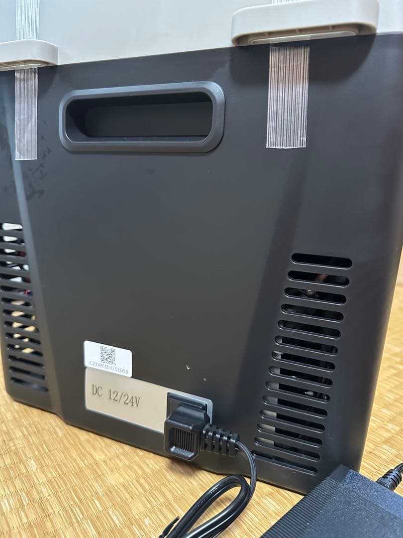 24L ポータブル車載冷蔵庫 コンプレッサー式【美品】