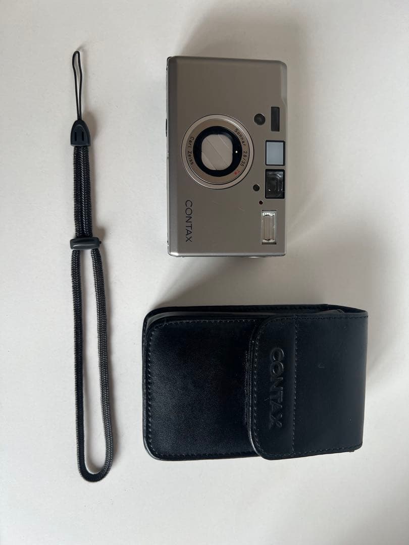 た*ん様 CONTAX T3 シルバー 35mm 後期型　フィルムカメラ