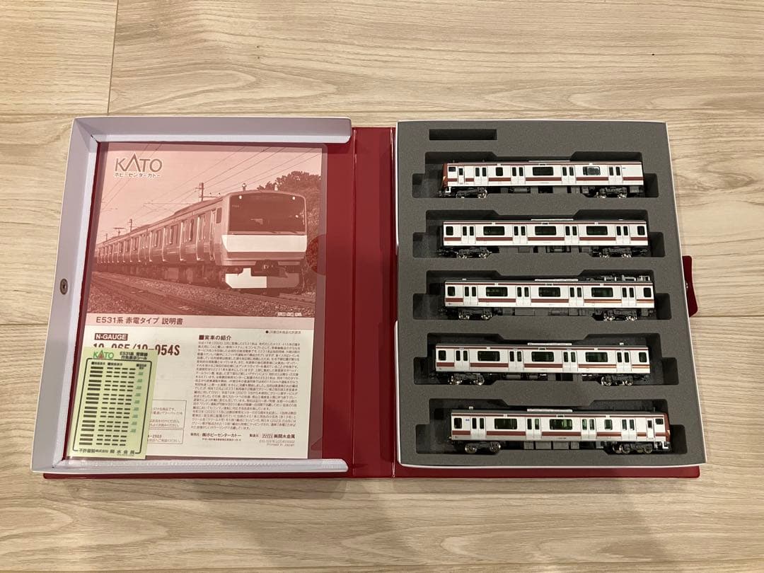 KATO 10-954S E531系 赤電タイプ 5両付属編成セット