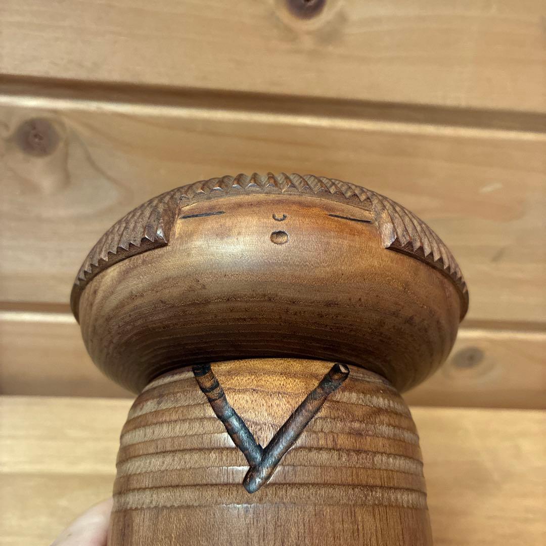 こけし 村上けん一作 創作こけし