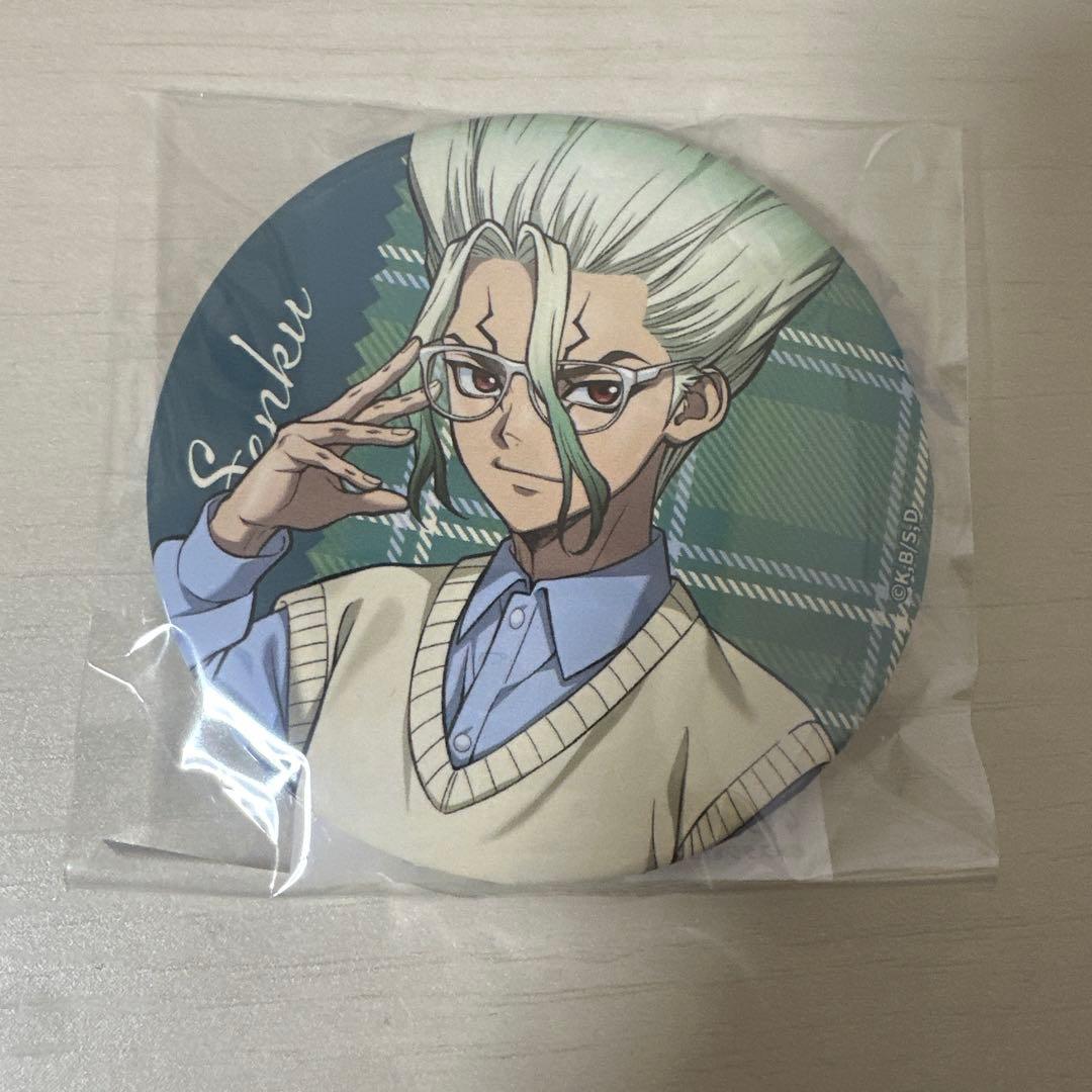 dr.stone くじ引き堂 読書の秋 石神千空 D-1 缶バッジ