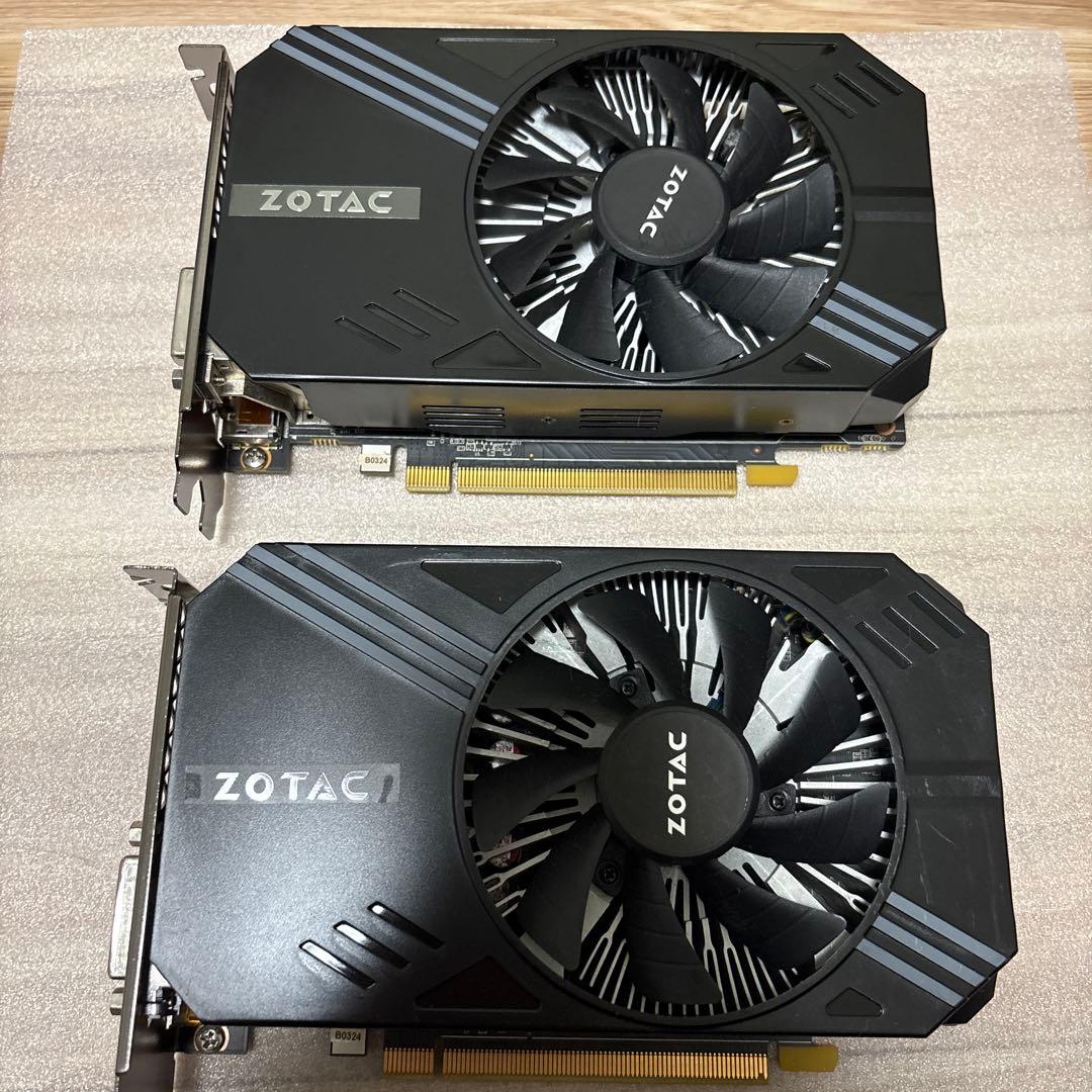 ZOTAC GEFORCE GTX 1060 6GB 2台セット。