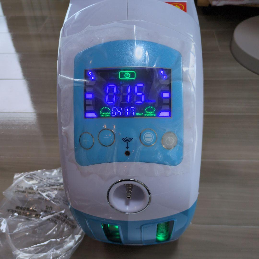 高性能酸素濃縮器 MAF mini 1.5　酸素濃度計O2BOX