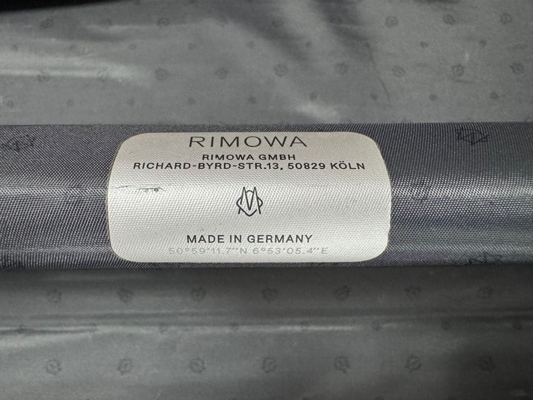 RIMOWA リモワ オリジナルキャビンS 機内持ち込みブラック 31L