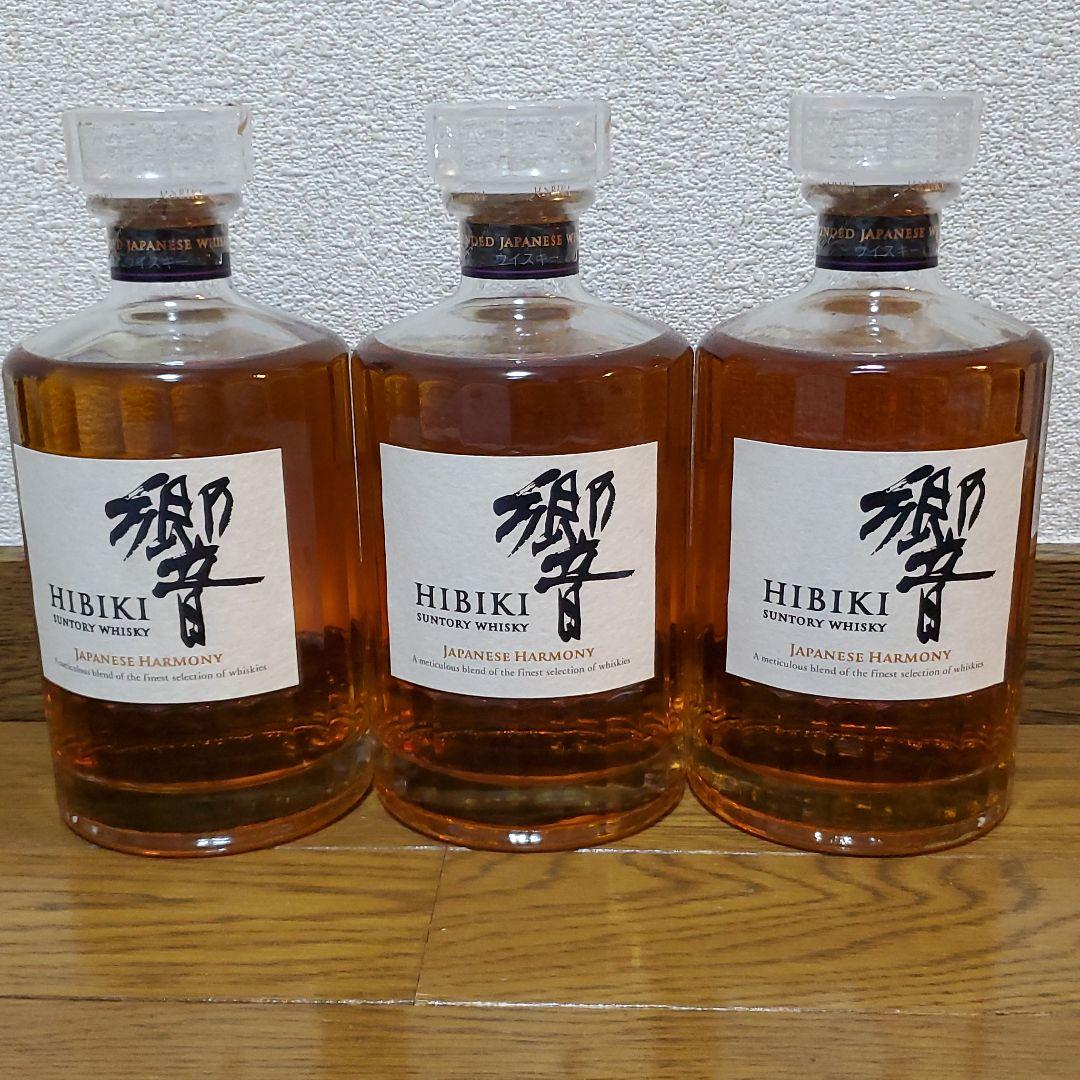 サントリーウイスキー響JapaneseHarmony3本