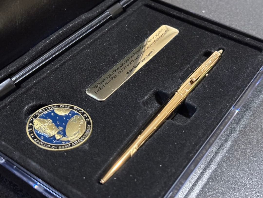 筆記具 Limited Edition Apollo 7 Gold Titanium