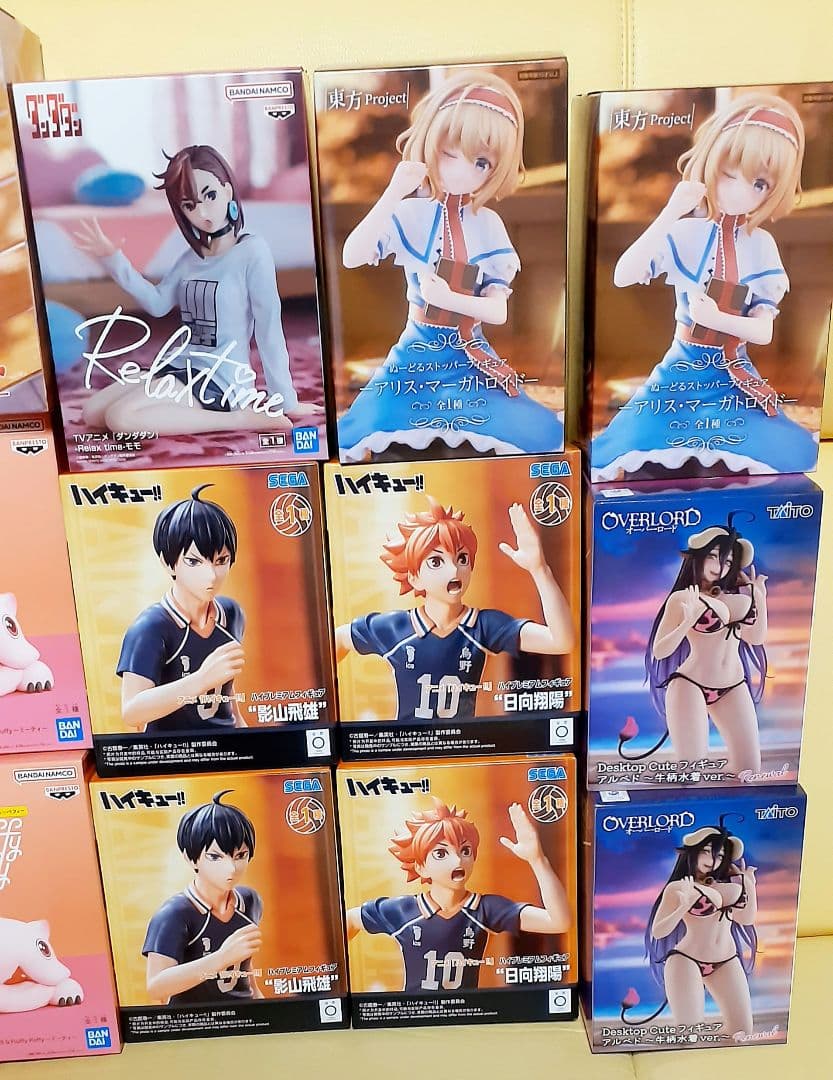 17体セット　プライズ　フィギュア　まとめ売り　ダンダダン　ハイキュー　他