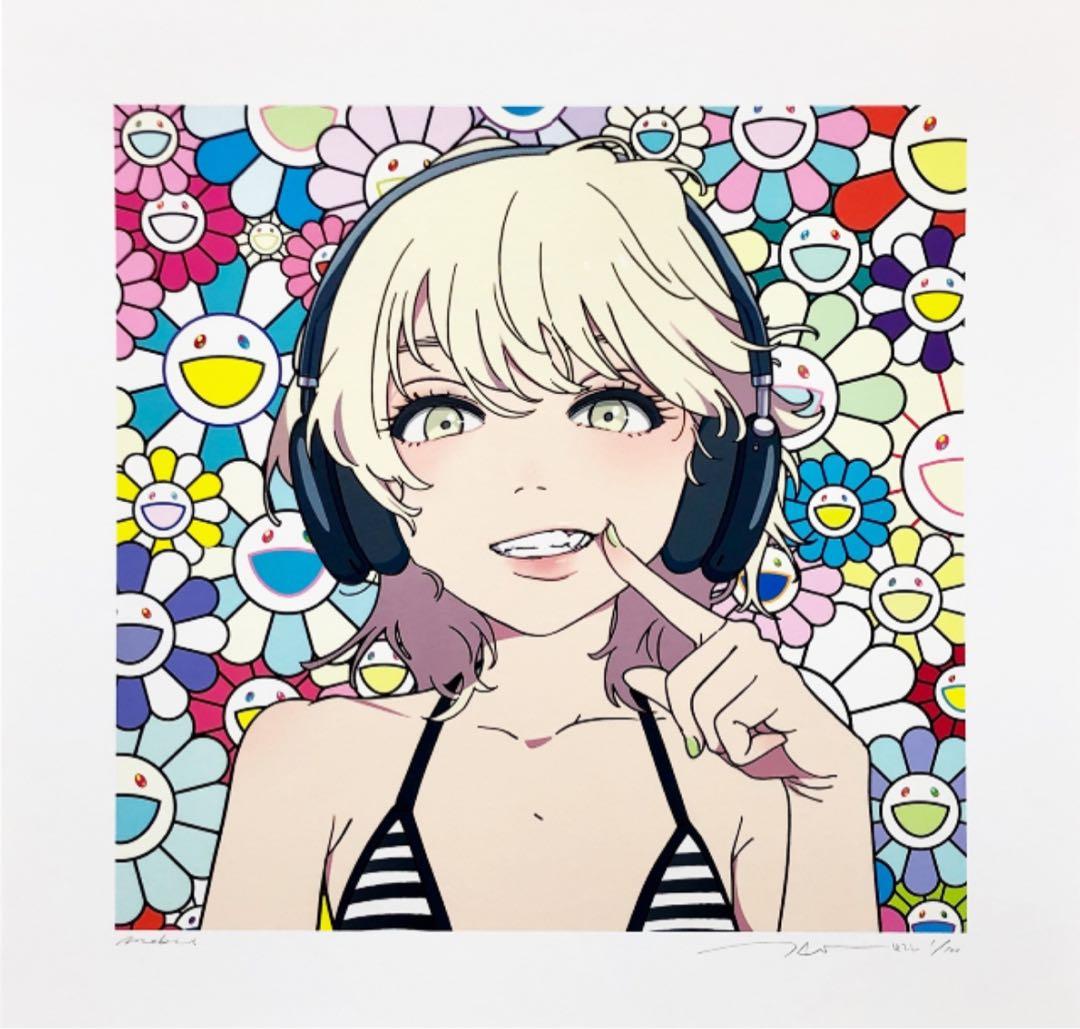 smile_01 w M.F mebae 村上隆 murakami flower