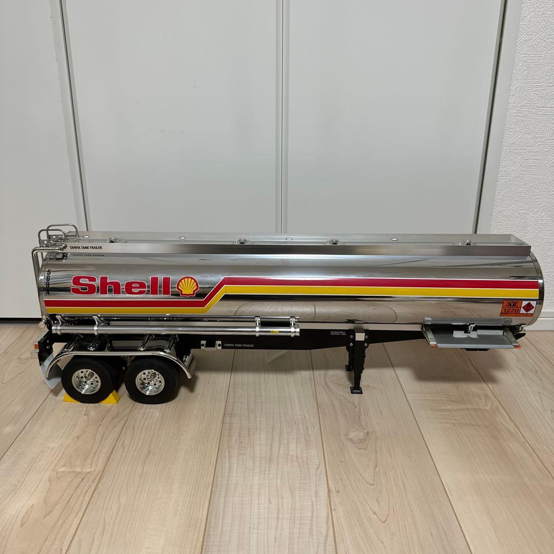 美品　タミヤ SHELL タンクトレーラー 1/14　　タンクローリー　ラジコン
