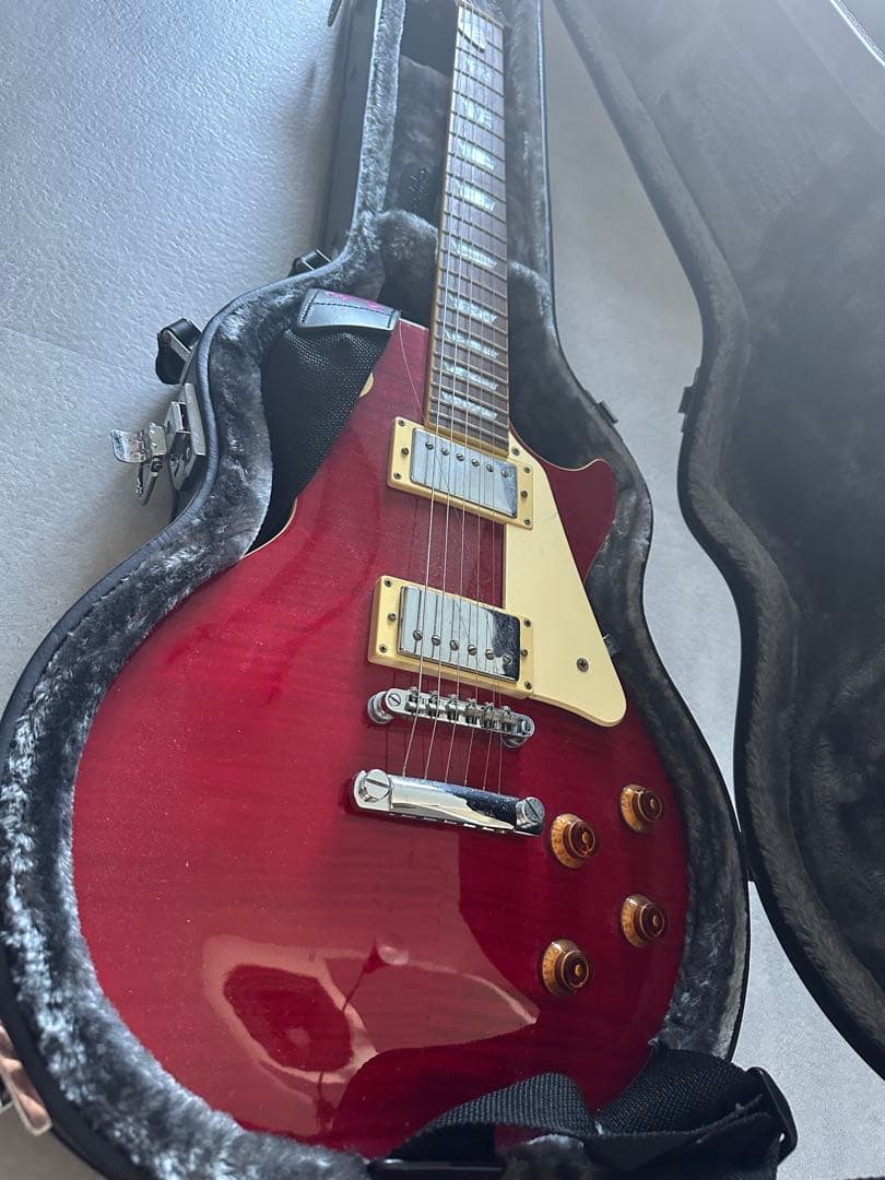 Epiphone Les Paul レッド エレキギター ケース2種類付き