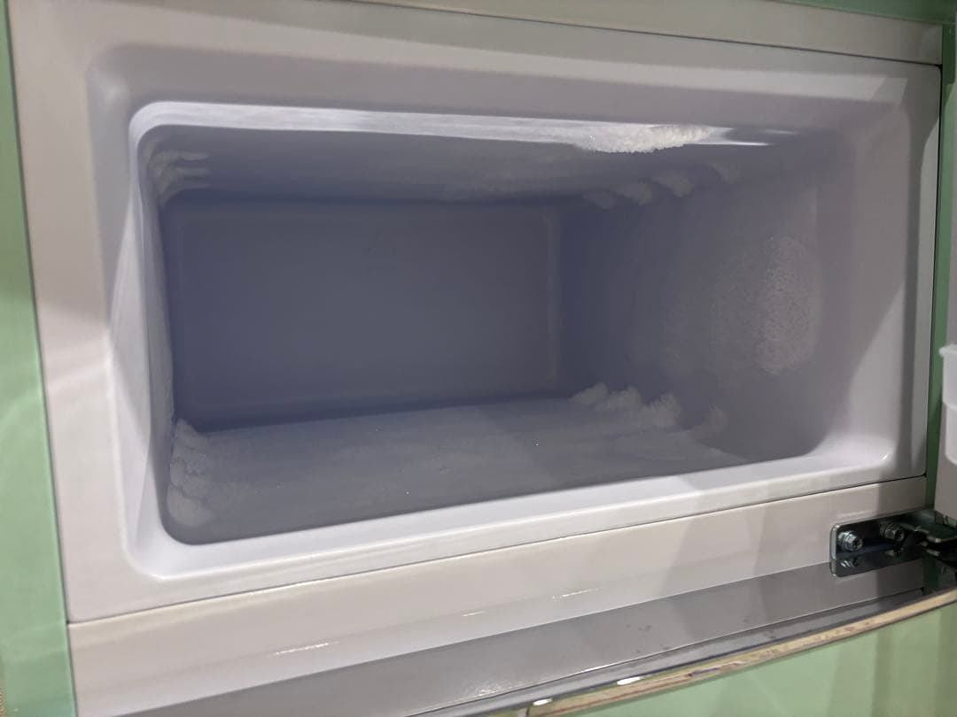 ミントグリーン レトロ　冷蔵庫　一人暮らし　緑