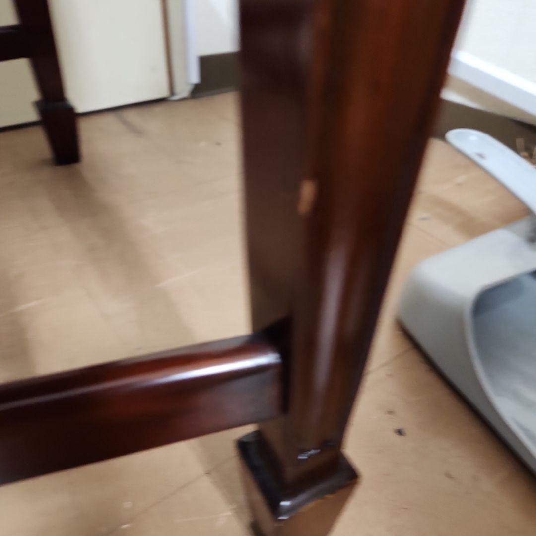 ダークブラウン アンティークチェア