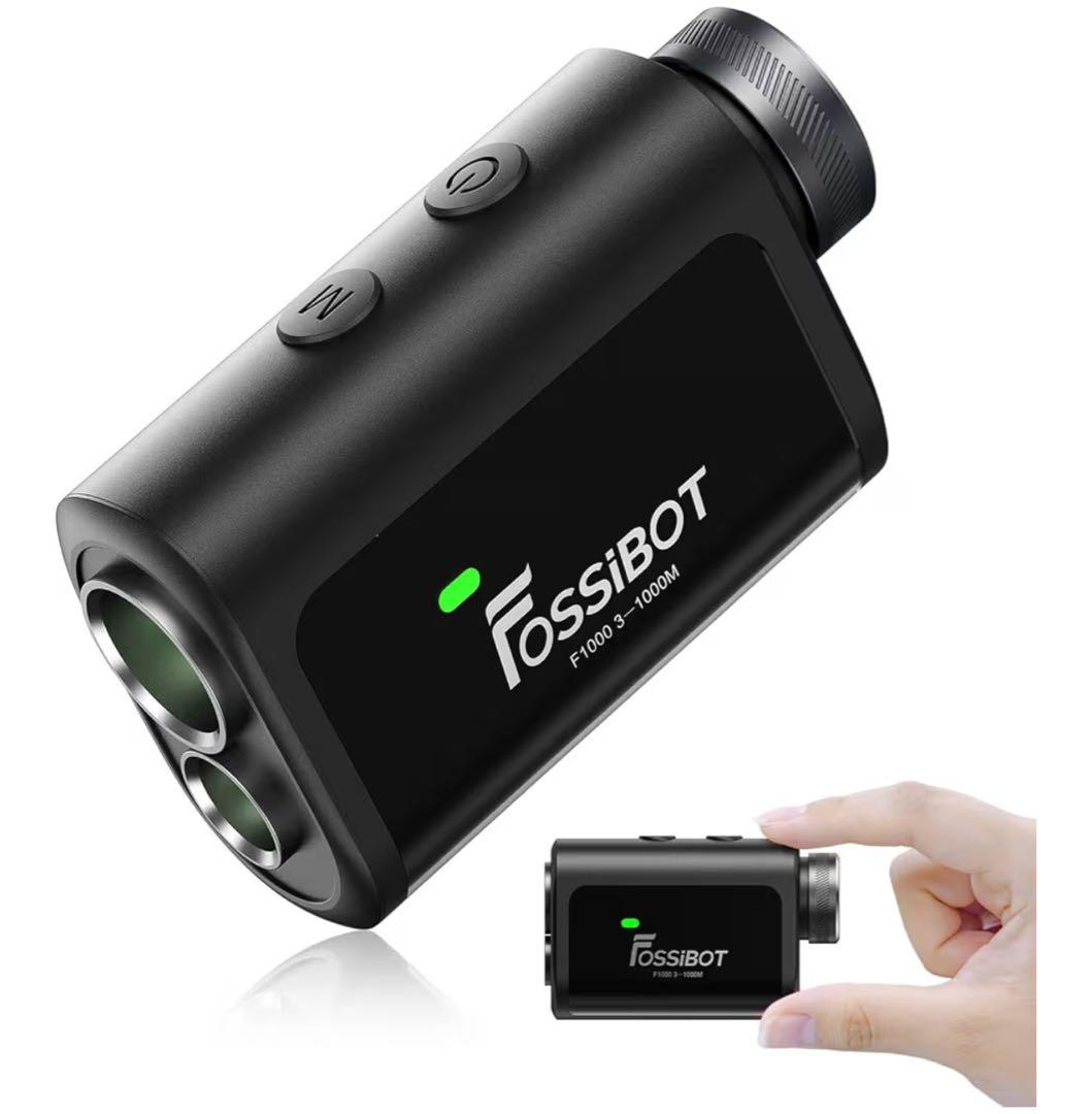 FOSSiBOT F1000 ゴルフレーザー 距離計 ブラック