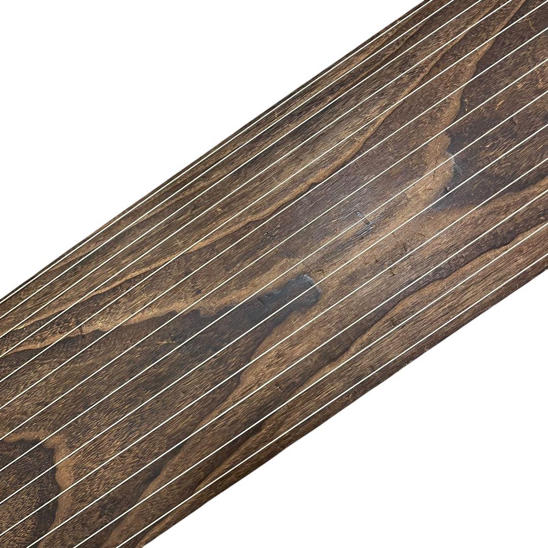 【現状品】琴 すだれ彫 蒔絵 13弦　鳳凰