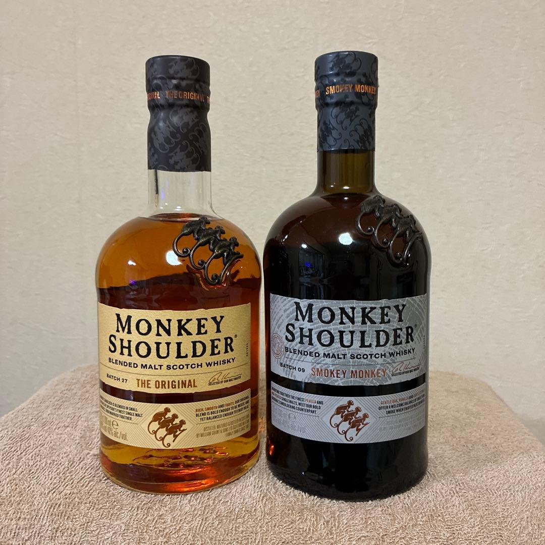 モンキーショルダー2種　700ml ウイスキー