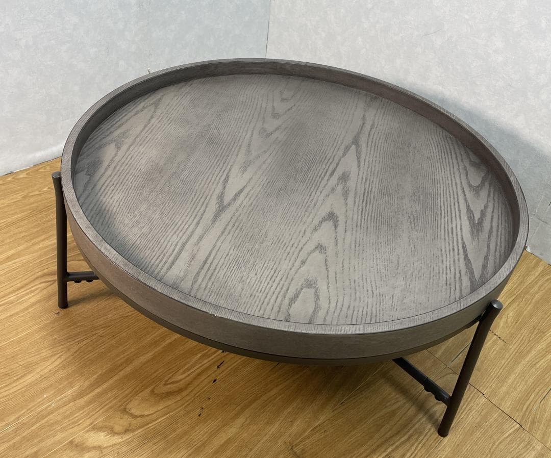 S♢605 東谷 ラウンドテーブル PT-785GY　モデルルーム展示品