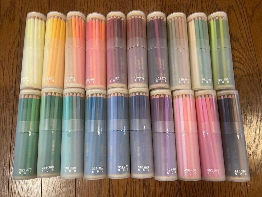 ☆フェリシモ　500色色鉛筆(未使用)☆